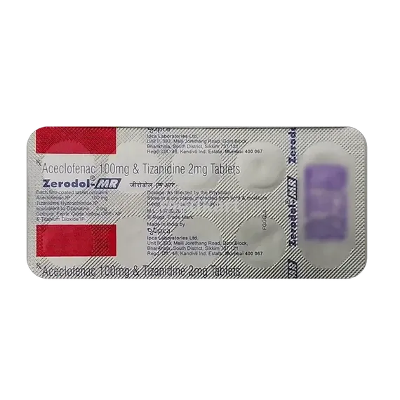 zerodol mr tablet 10's